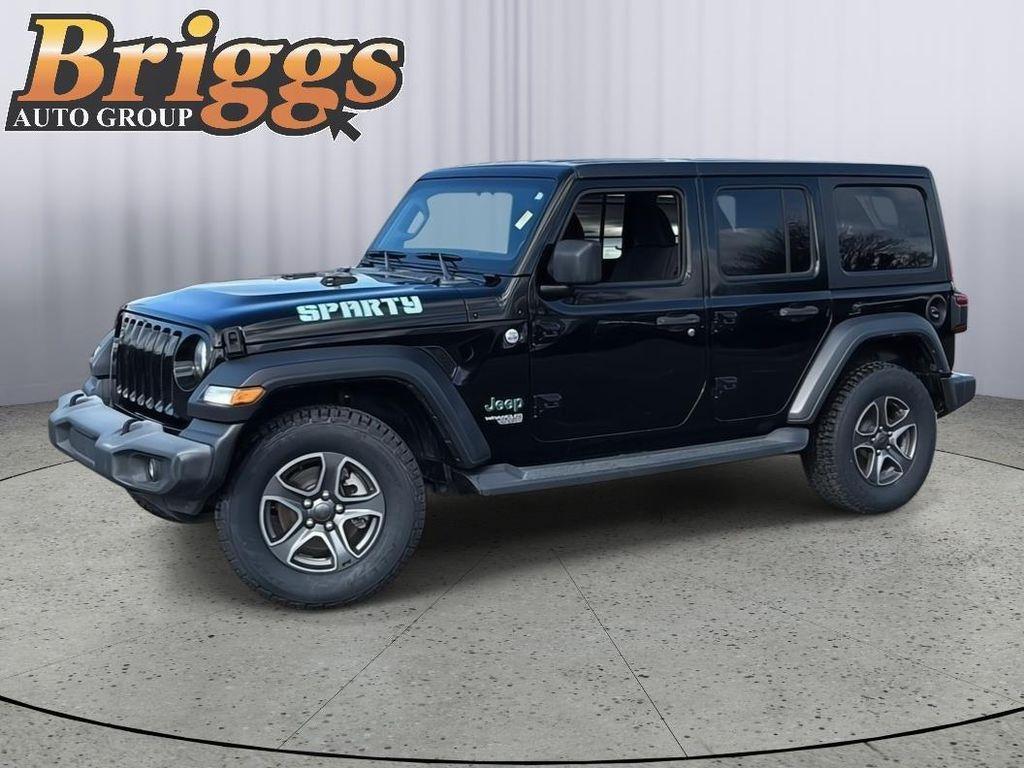 used 2018 Jeep Wrangler Unlimited car, priced at $19,900