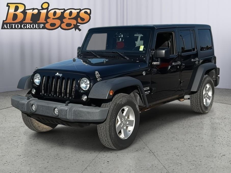 used 2017 Jeep Wrangler Unlimited car, priced at $19,900