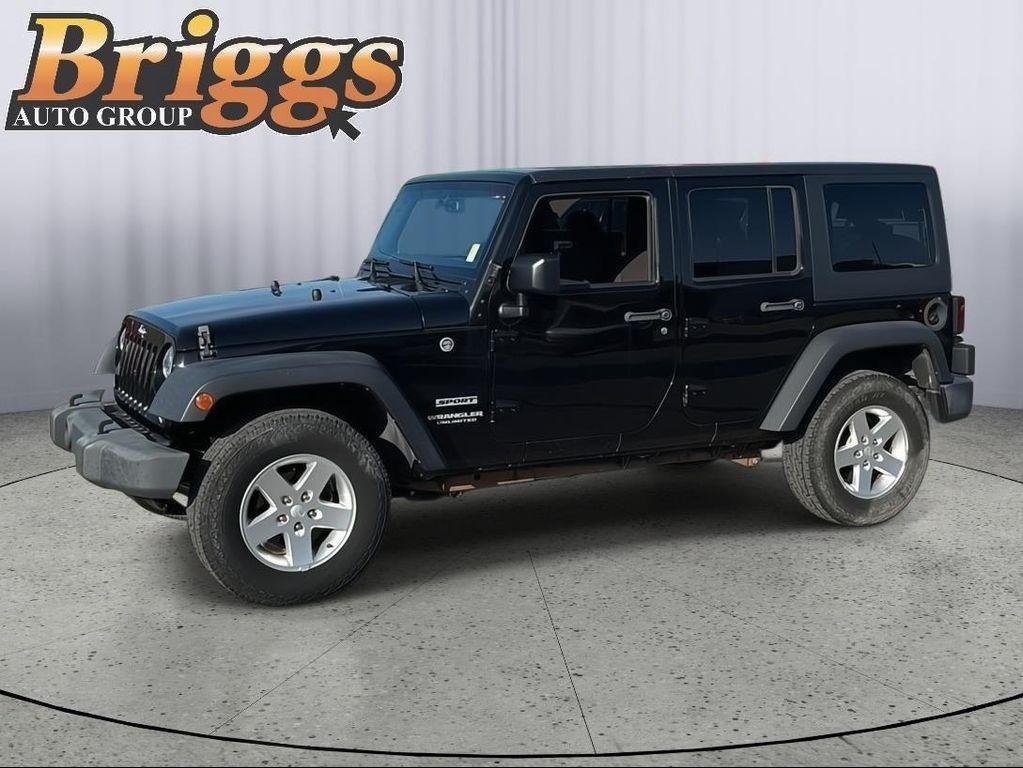 used 2017 Jeep Wrangler Unlimited car, priced at $19,900