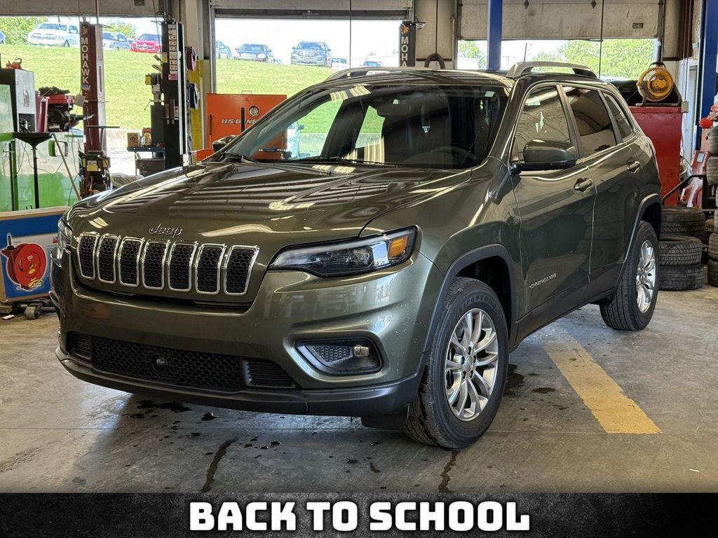 used 2021 Jeep Cherokee car, priced at $22,900