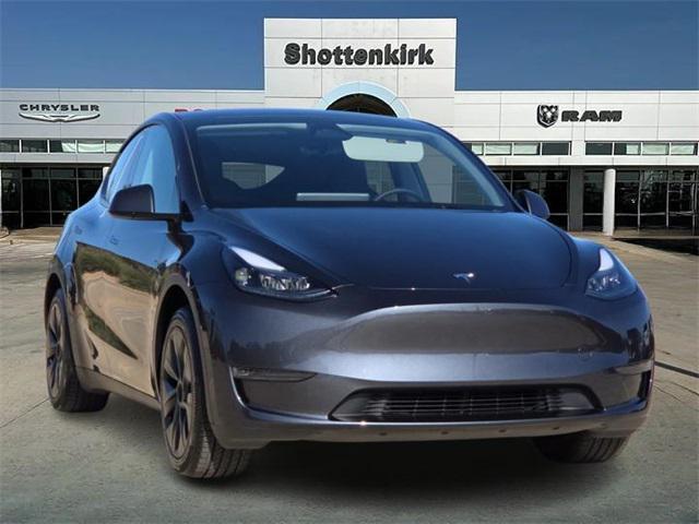 used 2025 Tesla Model Y car, priced at $37,162