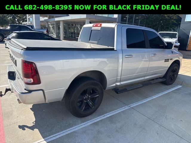 used 2018 Ram 1500 car, priced at $23,889