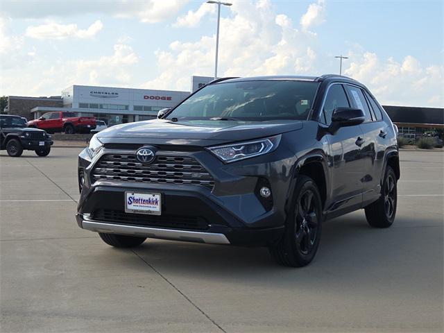 used 2020 Toyota RAV4 Hybrid car, priced at $27,413