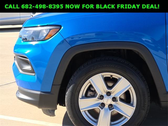 used 2022 Jeep Compass car, priced at $16,999
