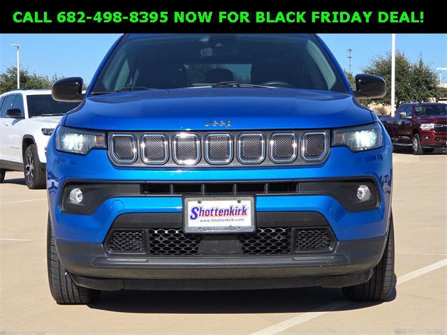 used 2022 Jeep Compass car, priced at $16,999