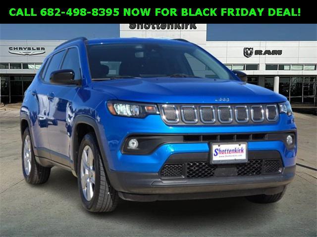 used 2022 Jeep Compass car, priced at $16,999