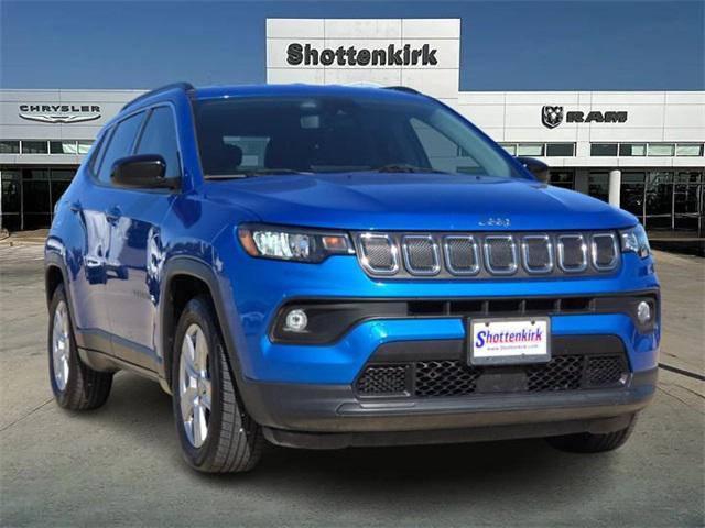 used 2022 Jeep Compass car, priced at $17,873