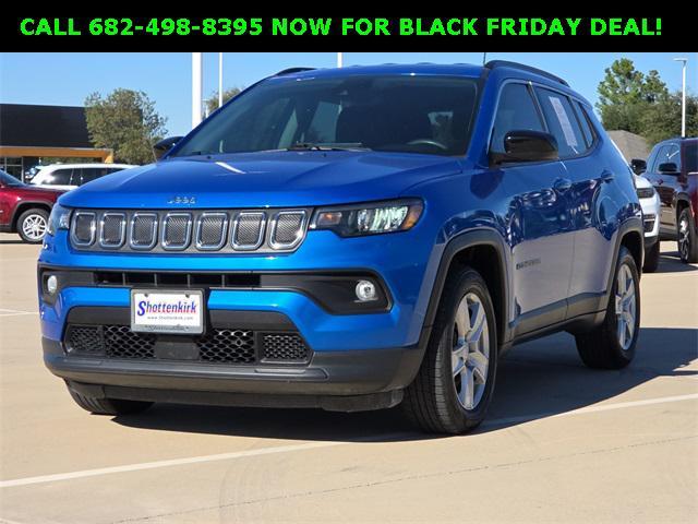 used 2022 Jeep Compass car, priced at $16,999