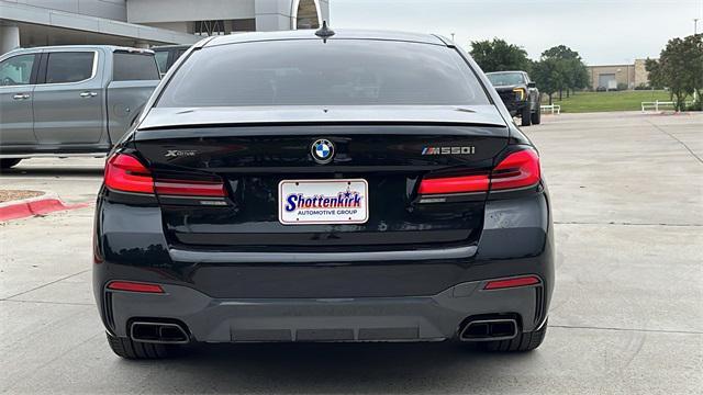 used 2021 BMW M550 car, priced at $44,596