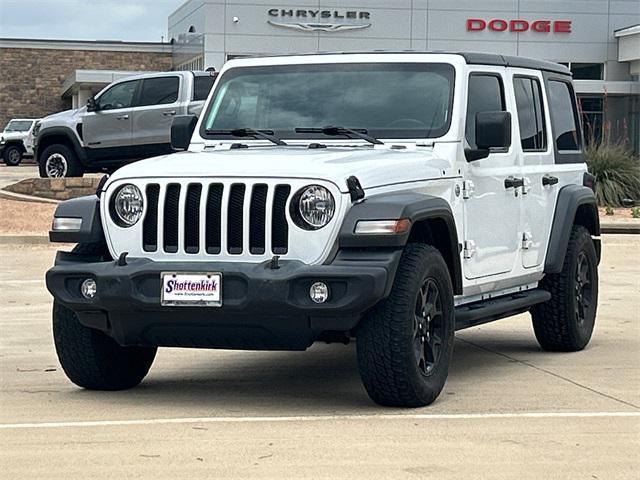 used 2020 Jeep Wrangler Unlimited car, priced at $25,879