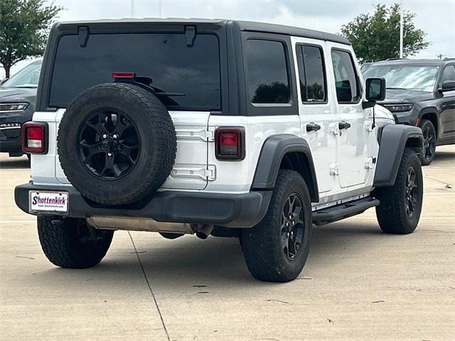 used 2020 Jeep Wrangler Unlimited car, priced at $25,879