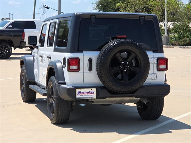 used 2021 Jeep Wrangler Unlimited car, priced at $29,911