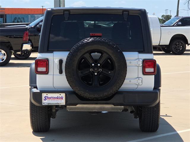 used 2021 Jeep Wrangler Unlimited car, priced at $29,911