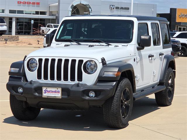 used 2021 Jeep Wrangler Unlimited car, priced at $29,911