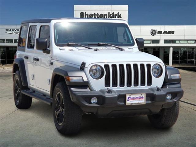 used 2021 Jeep Wrangler Unlimited car, priced at $29,911