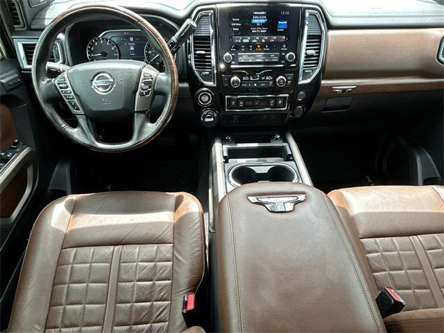 used 2021 Nissan Titan car, priced at $32,276