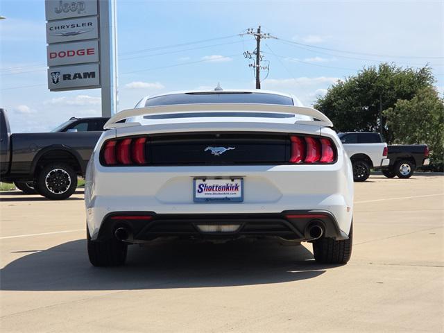 used 2021 Ford Mustang car, priced at $21,167
