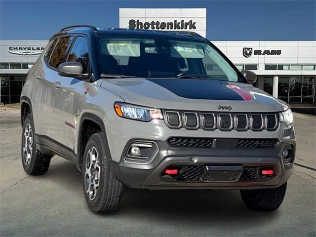 used 2022 Jeep Compass car, priced at $21,827