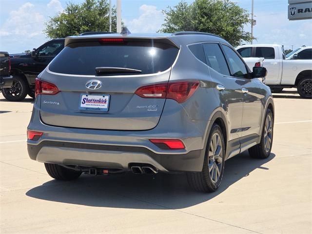 used 2018 Hyundai Santa Fe Sport car, priced at $17,764