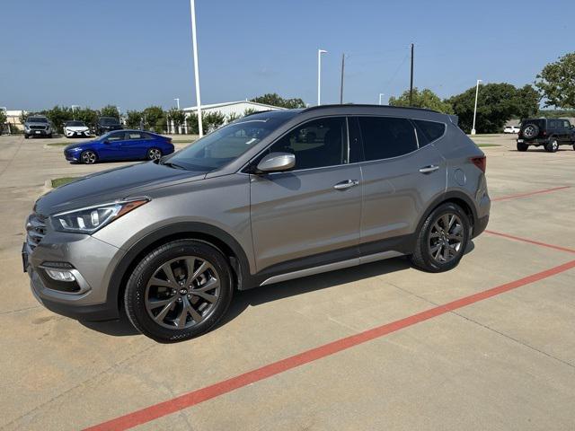 used 2018 Hyundai Santa Fe Sport car, priced at $18,800