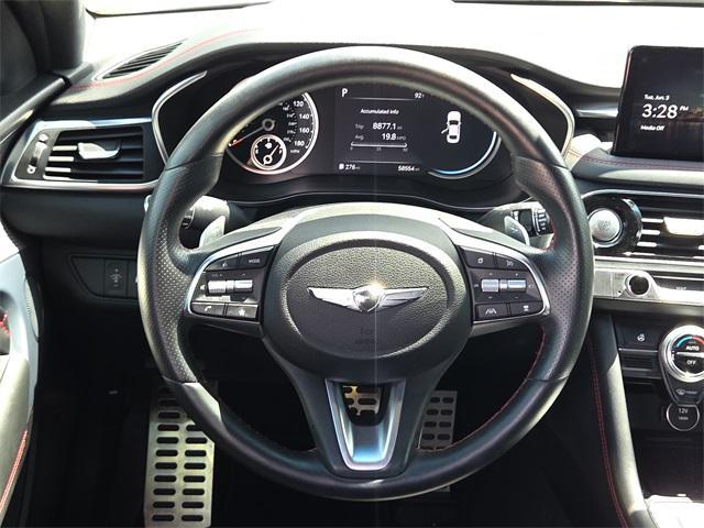 used 2022 Genesis G70 car, priced at $29,924