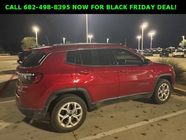 used 2025 Jeep Compass car, priced at $22,487
