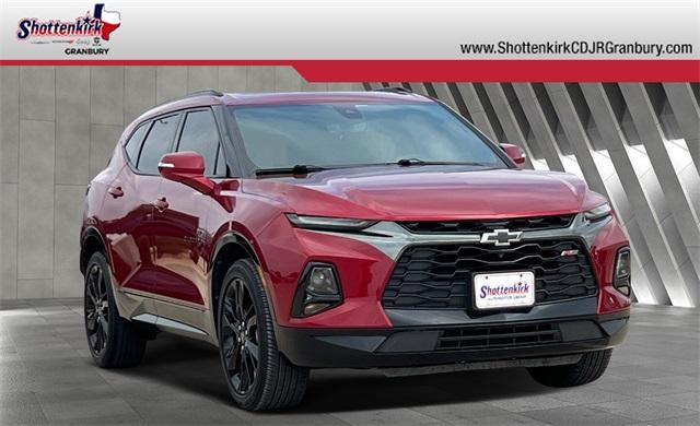 used 2021 Chevrolet Blazer car, priced at $27,092