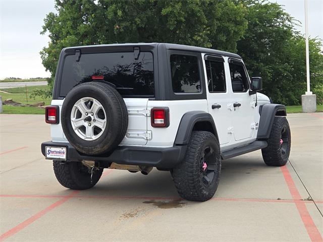 used 2020 Jeep Wrangler Unlimited car, priced at $23,401