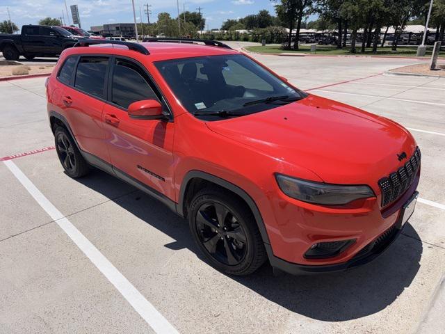 used 2021 Jeep Cherokee car, priced at $18,373