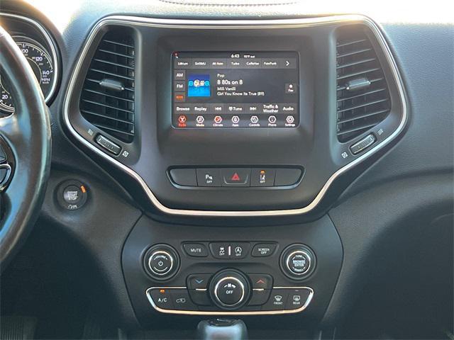 used 2021 Jeep Cherokee car, priced at $17,393