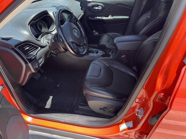 used 2021 Jeep Cherokee car, priced at $18,373