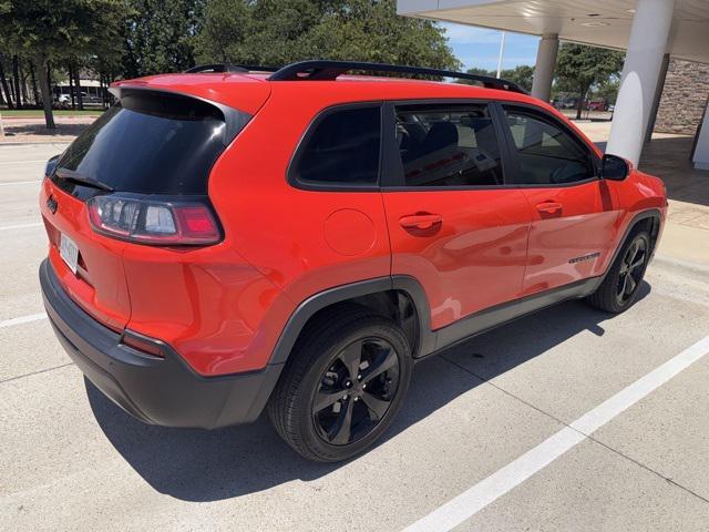 used 2021 Jeep Cherokee car, priced at $18,373