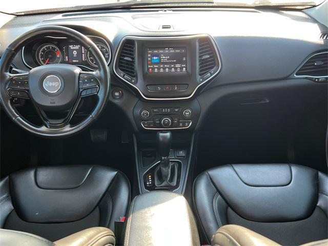 used 2021 Jeep Cherokee car, priced at $17,393
