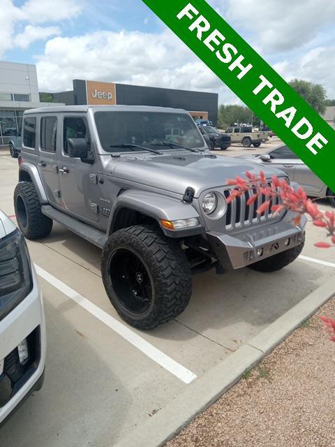 used 2020 Jeep Wrangler Unlimited car, priced at $28,553