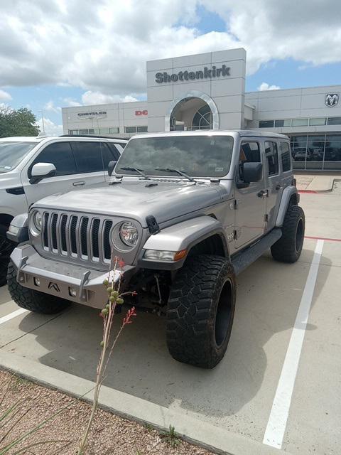 used 2020 Jeep Wrangler Unlimited car, priced at $28,553