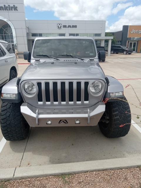 used 2020 Jeep Wrangler Unlimited car, priced at $28,553