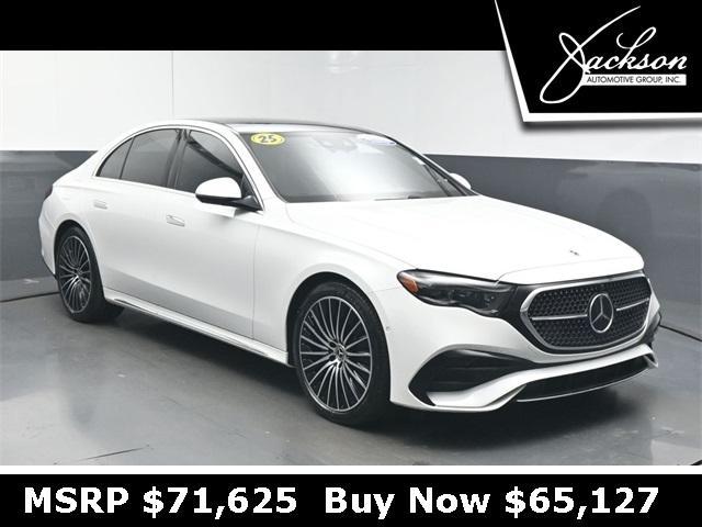 used 2025 Mercedes-Benz E-Class car, priced at $63,153