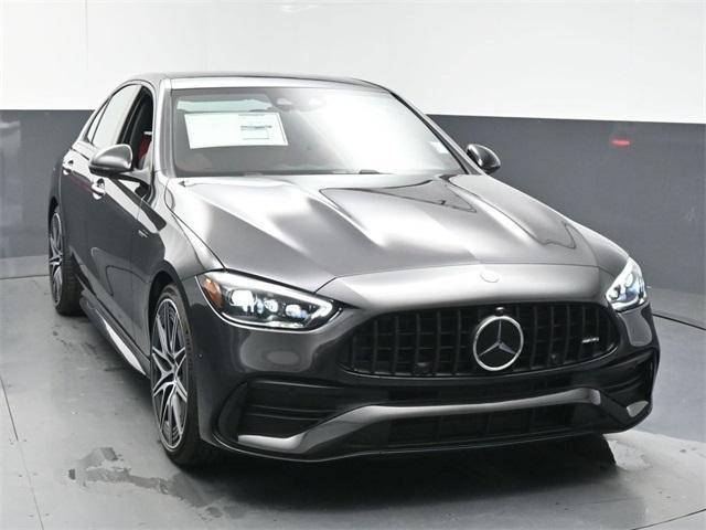 new 2025 Mercedes-Benz AMG C 43 car, priced at $77,595