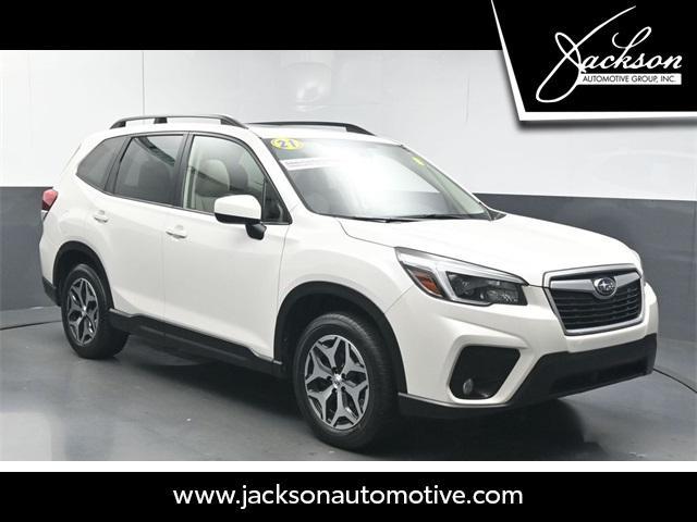 used 2021 Subaru Forester car, priced at $24,231