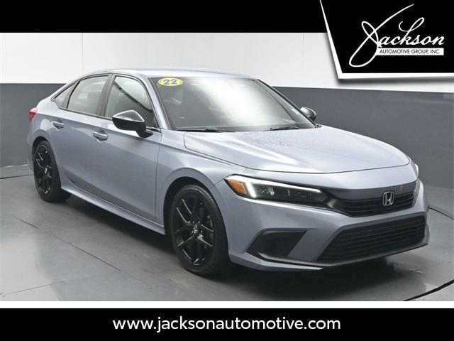 used 2022 Honda Civic car, priced at $21,465