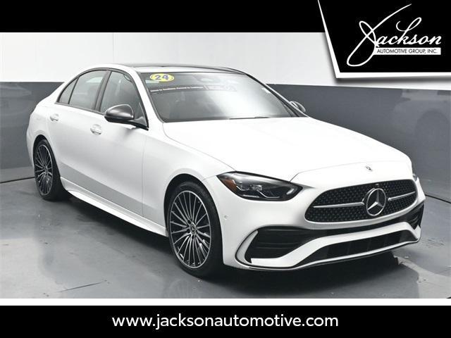 new 2024 Mercedes-Benz C-Class car, priced at $54,997
