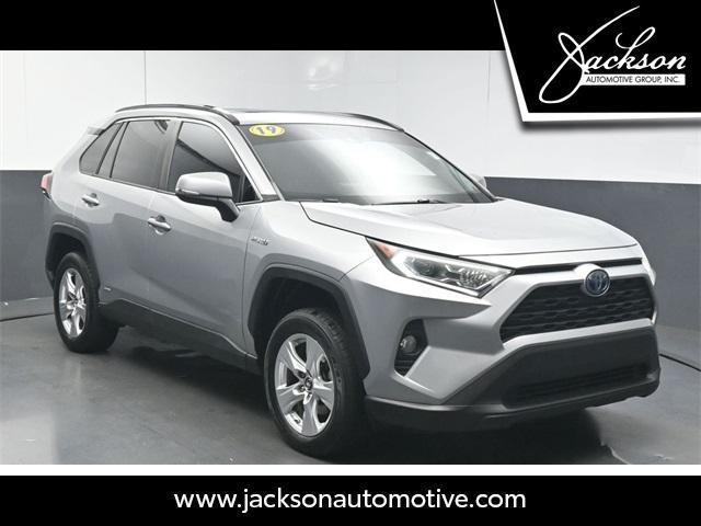 used 2019 Toyota RAV4 Hybrid car, priced at $17,188