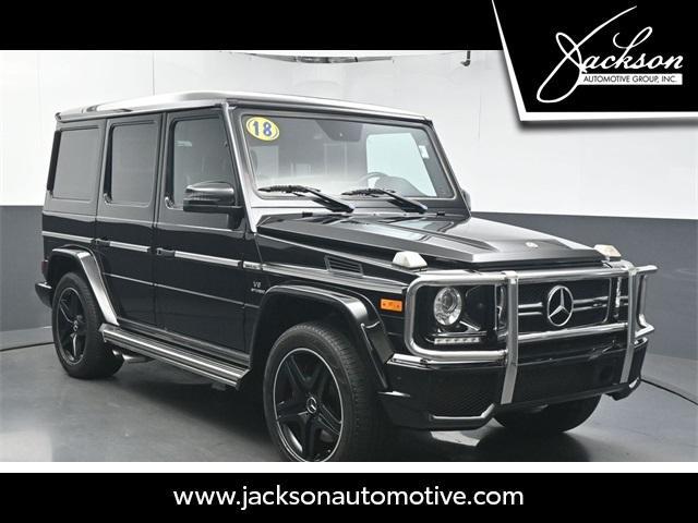 used 2018 Mercedes-Benz AMG G 63 car, priced at $75,441
