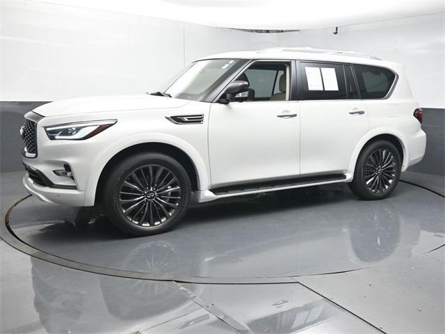 used 2021 INFINITI QX80 car, priced at $32,127