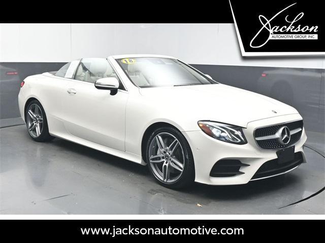 used 2018 Mercedes-Benz E-Class car, priced at $29,053