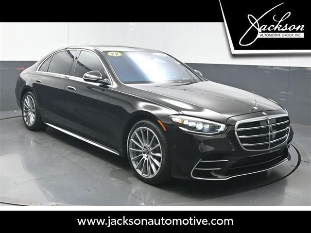 used 2022 Mercedes-Benz S-Class car, priced at $79,024