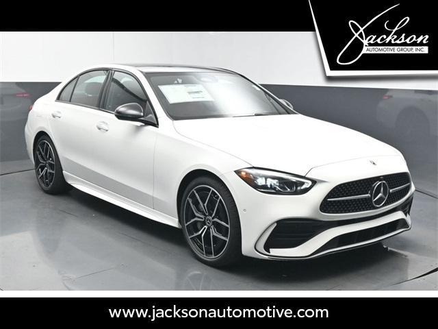 new 2025 Mercedes-Benz C-Class car, priced at $58,605