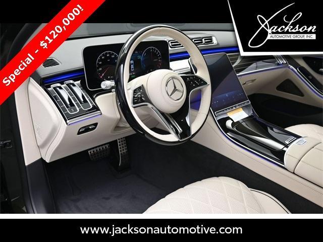 new 2024 Mercedes-Benz S-Class car, priced at $120,000