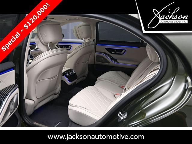 new 2024 Mercedes-Benz S-Class car, priced at $120,000