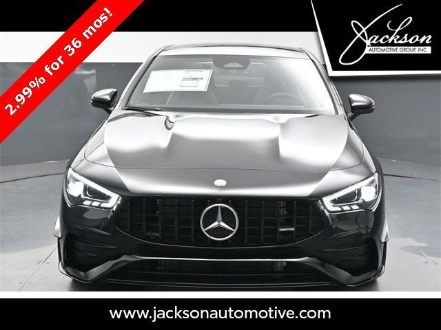 new 2025 Mercedes-Benz AMG CLA 35 car, priced at $63,700